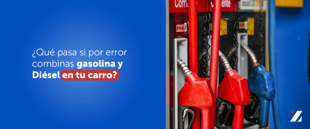 ¿Qué pasa si se pone gasolina a un diésel?